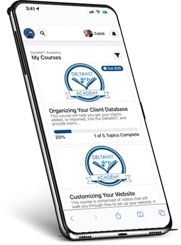 DeltaNet Academy Mobile